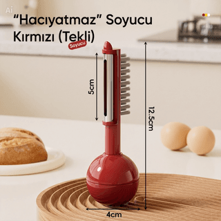 Buharlı Tarak: Nano-Mist Nemlendirme + 650nm Kırmızı Işık Terapisi + Saç Derisi Masajı - 1