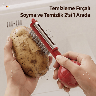 Buharlı Tarak: Nano-Mist Nemlendirme + 650nm Kırmızı Işık Terapisi + Saç Derisi Masajı - 9
